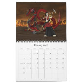Anime Fantasy & Fairys Artwork Calendar Kalender (Feb 2027)