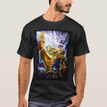 Anime Fantasy Zeus Warrior Graphic T-shirt