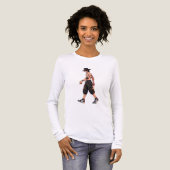 Anime Fighter Lange Mouwen T-shirt (Voorkant)