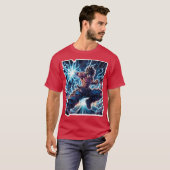 Anime Fighter T-shirt (Voorkant volledig)