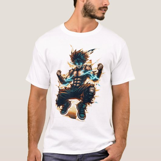 Anime Fighter T-shirt (Voorkant)