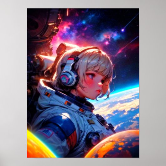 Anime "Film " StarBound Poster (Voorkant)