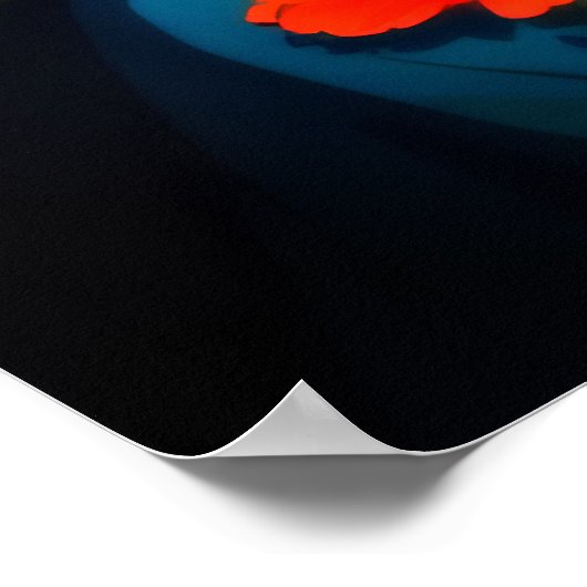 Anime Flower Queen Poster (Hoek)