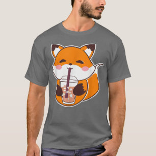 Anime Fo Drink Boba Milk Bubble Tea Kawaii 31 T-shirt