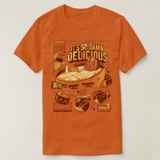 Anime Food T-shirt (Design voorkant)