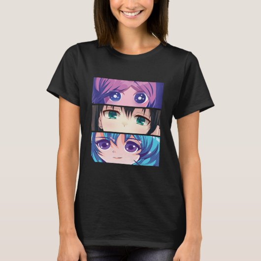 Anime Forn Girls Cute Anime Cosplay T-shirt (Voorkant)