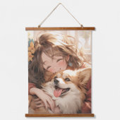 Anime Friends Hangend Wandkleed (Voorkant)