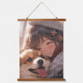 Anime Friends Hangend Wandkleed (Voorkant 3)