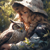 Anime Friends Hangend Wandkleed