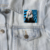 Anime Frost Elfin Girl Vierkante Button 5,1 Cm (In situ)