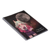 Anime, full moon, Nebula Notitieboek (Rechterzijde)