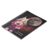 Anime, full moon, Nebula Notitieboek (Linkerzijde)