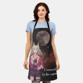 Anime, full moon, Nebula Schort (Gedragen)