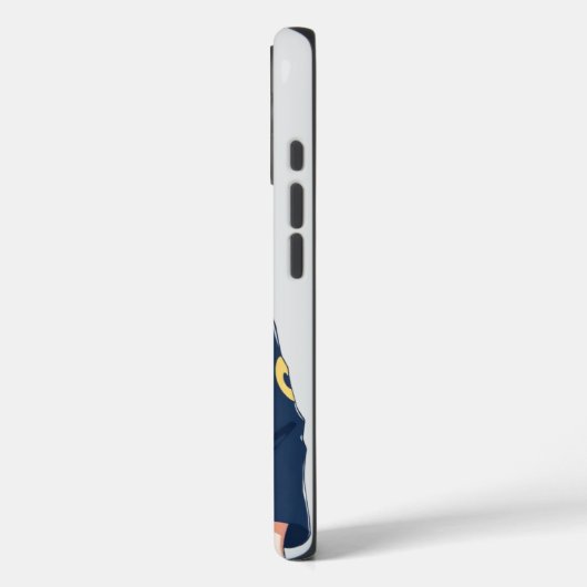 Anime Fusion iPhone Case – Luffy One Piece & Pain  (Achterkant / Links)