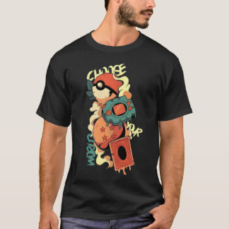 Anime game geek artwork  t-shirt