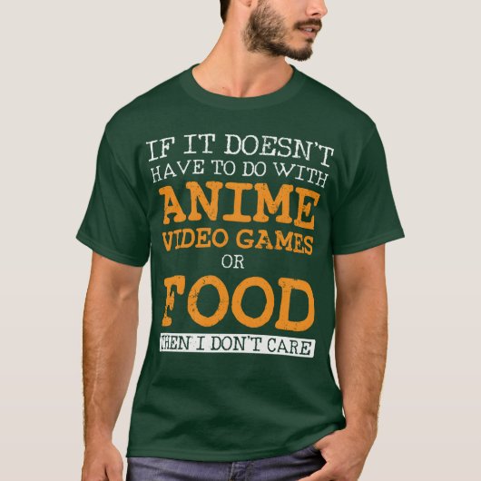 Anime Gamer Gaming vriend T-shirt (Voorkant)