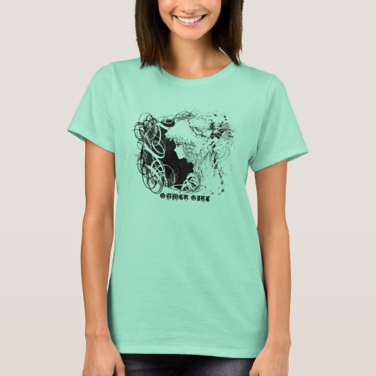 Anime Gamer Girl Shirt (Voorkant)