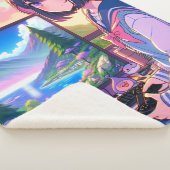 Anime Gamer Meisje, Sherpa Deken (3/4)