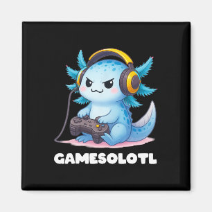 Anime Gamesolotl Axolotl Boys 10-12 Kind Gamer Gam Magneet
