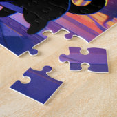 Anime Gaming Paar met hun Kat | Legpuzzel (Zijkant)