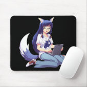 Anime Geek Mousepad Muismat (Met muis)