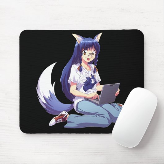 Anime Geek Mousepad Muismat (Met muis)