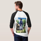 "Anime-geïnspireerd T-shirt: Laat je Otaku-stijl z T-shirt (Achterkant volledig)