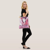 Anime-geïnspireerde designtas met expressieve noti tote bag (Op model)