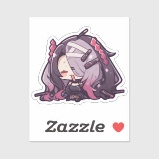 Anime geïnspireerde Sticker