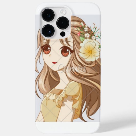 "Anime geïnspireerde telefoonhoes levendig en stij Case-Mate iPhone Case (Achterkant)