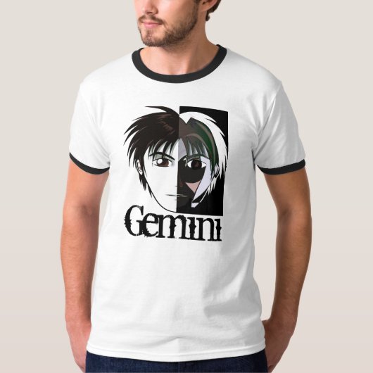 Anime Gemini T-shirt (Voorkant)