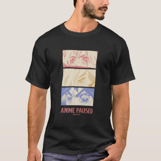 Anime Gepauzeerd Snel Praten T-shirt