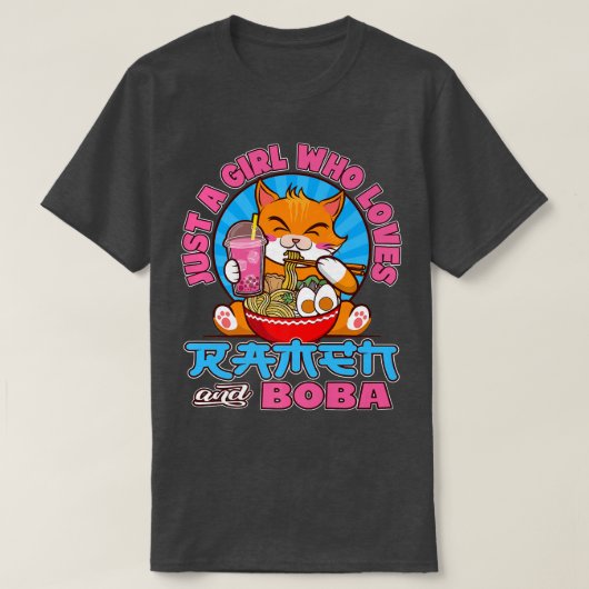 Anime Gift Teen Girl is gewoon een meisje dat van  T-shirt (Design voorkant)