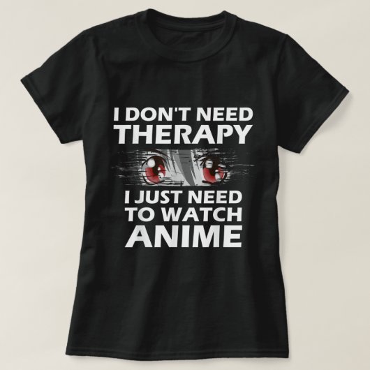 Anime Gift voor vrouwen Teen Girls boys Anime Merc T-shirt (Design voorkant)