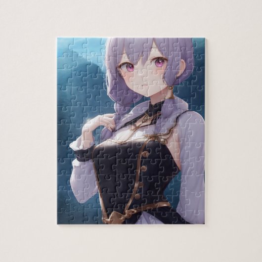 Anime Girl 001 Legpuzzel (Verticaal)