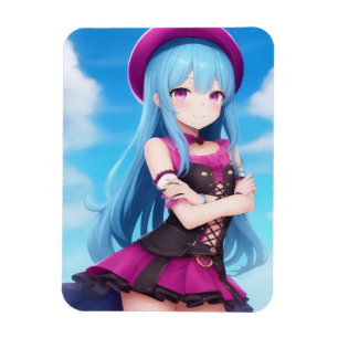 Anime Girl 007 Magneet