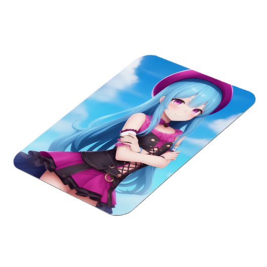 Anime Girl 007 Magneet (Linkerzijde)