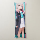 Anime Girl 039 Lichaamskussen (Achterkant (Verticaal))