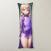 Anime Girl 042 Lichaamskussen (Achterkant (Verticaal))