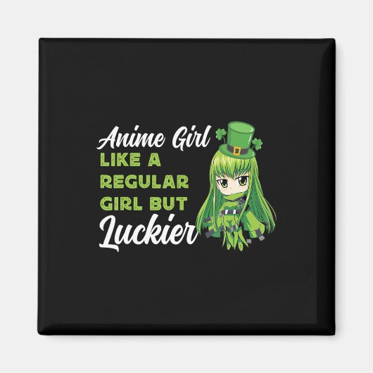 Anime Girl als een normaal meisje, maar Luckier St Magneet (Voorkant)