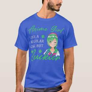 Anime Girl als een normaal meisje, maar Luckier St T-shirt
