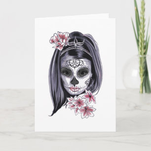 Anime Girl Drawn Anime Tattoo Kaart