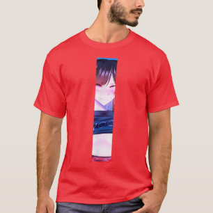 Anime Girl Eyes Anime in het Japanse tekenmeisje T-shirt