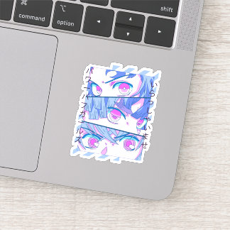 Anime Girl Eyes - Japan Culture Art - Japans Sticker