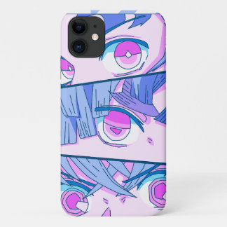 Anime Girl Eyes - Japanse cultuurkunst - Japanse b Case-Mate iPhone Case