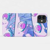 Anime Girl Eyes - Japanse cultuurkunst - Japanse b Case-Mate iPhone Case (Achterkant (horizontaal))
