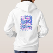 Anime Girl Eyes - Japanse cultuurkunst - Japanse b Hoodie (Achterkant)