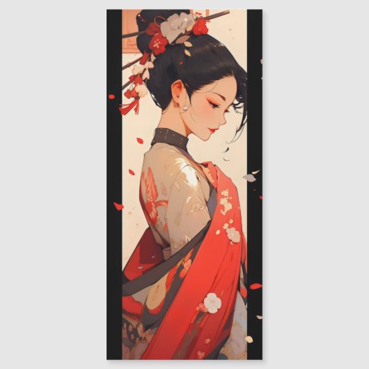 Anime Girl Geisha (Voorkant)