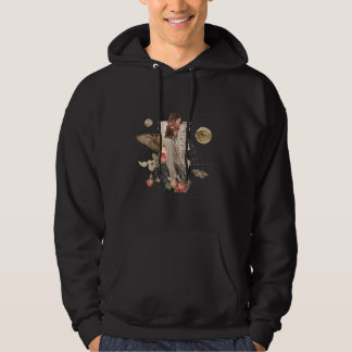 Anime Girl Gothic Aesthetics - Dark Flower Roos Hoodie