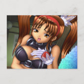 Anime Girl - Honey Briefkaart (Voorkant)